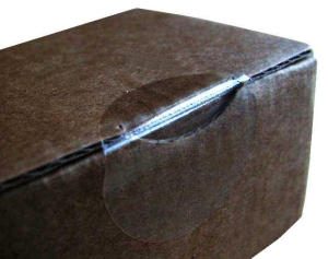 Stickery jednostronnie klejące Ø 50mm   