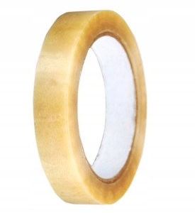 Taśma kauczuk 19mm/60y przezroczysta SMART  