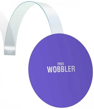 Wobblery samoprzylepne, elementy samoprzylepne, dystrybutor 3m