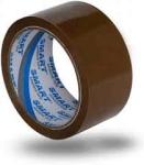 Taśma pakowa kauczuk 48mm/66y brązowa SMART 