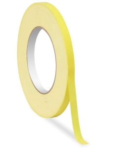 Taśma PVC do zamykarki 9mm/66y komplet: 16szt  żółta