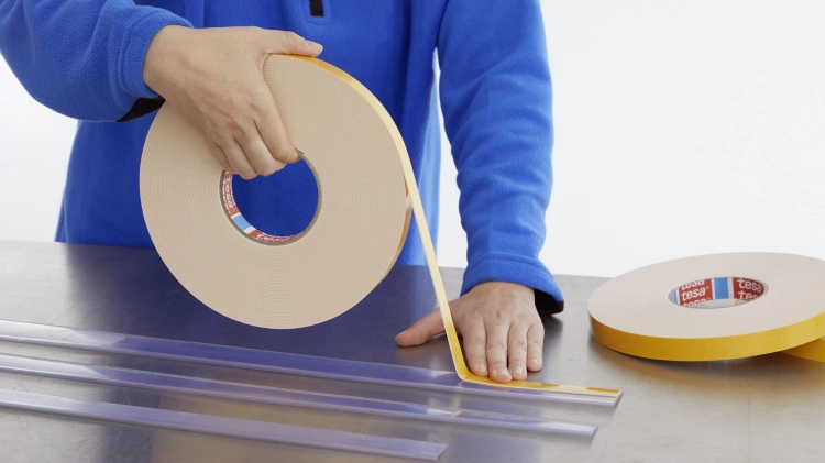 tesa 4957 double sided PE foam tape step1of3.jpg