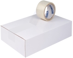 6szt Taśma pakowa KOMA 48mm/60y przezroczysta 