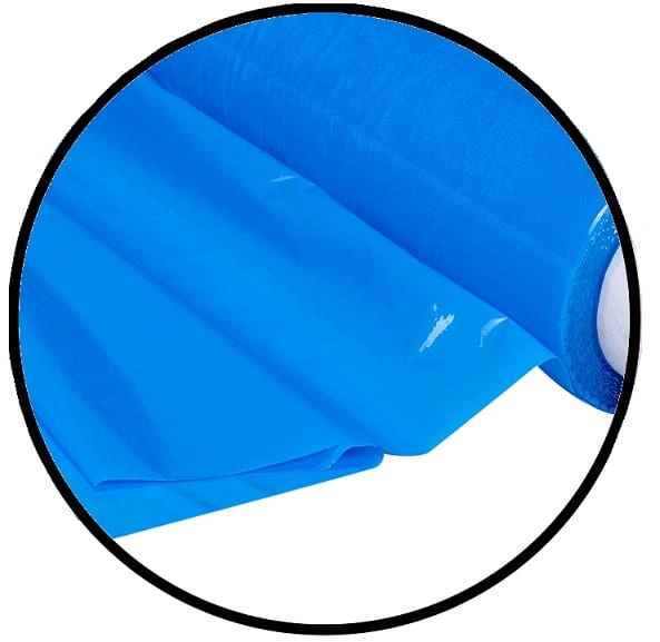 Folia stretch niebieska, dystrybutor 3m