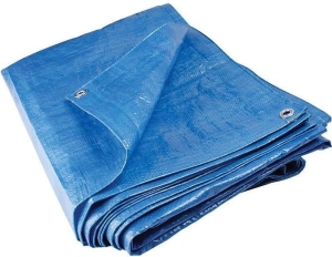 PLANDEKA OCHRONNA NIEBIESKA 3m x 5m 