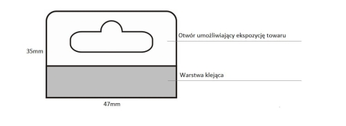 Eurozawieszki samoprzylepne, elementy samoprzylepne, dystrybutor 3m